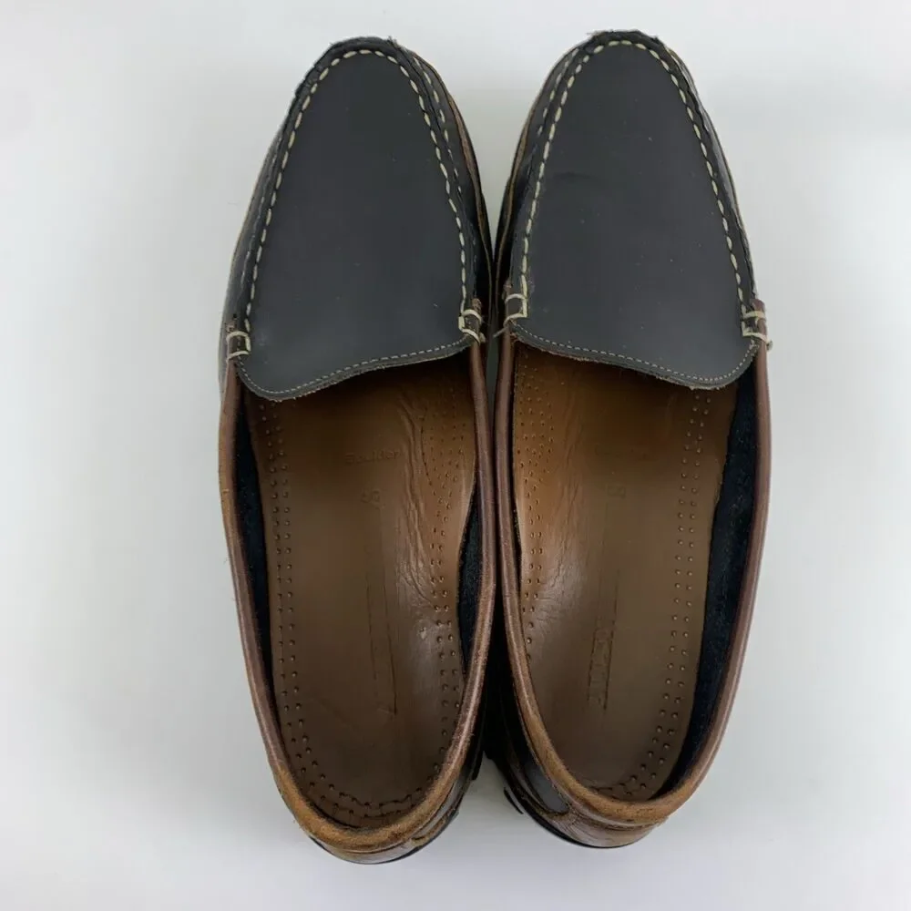 Allen Edmonds Boulder Venetian Driving Moccasin Loafer Black Brown Leather M 11‎